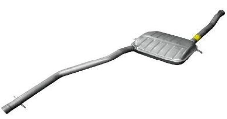 Глушитель средн часть VOLVO: S70/V70 2.0/2.5 96-00, 850 2.0/2.5 91-97