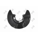 Кожух тормозного диска (черн, передн лев, наружн диаметр. [mm]: 350, внутр диаметр. [mm]: 115) VW MULTIVAN TRANSPORTER 03-15