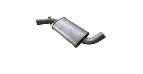 Глушитель средн часть VW: GOLF II 83-91, JETTA II 84-91