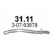 Глушитель задн труба VOLVO: C30/S40/V50