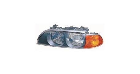 Фара передн лев с ЭК (жёлтый) BMW: E39 95-
