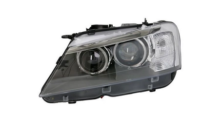 Фара лев BMW: X3 (F25) 11- ЛИНЗОВАН С РЕГ.МОТОР , внутри ЧЕРН , (КСЕНОН) ДИОД