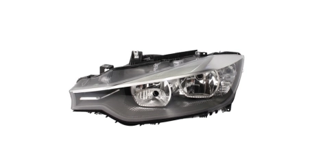 Фара прав BMW: 3(F30) 12- с Э/К чёрн, (лампа: H7, H7, PY21W, PW24W, H6W)