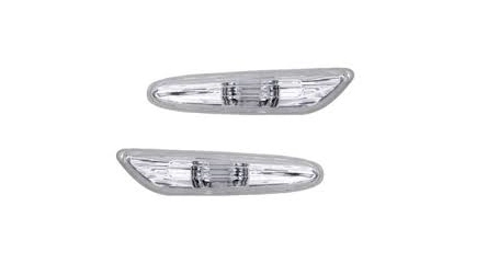 Повторитель поворота лев (белый) BMW: E87 04-06, E90/91 08-