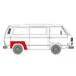Арка крыла задн прав VW: TRANSPORTER Т3 79-90