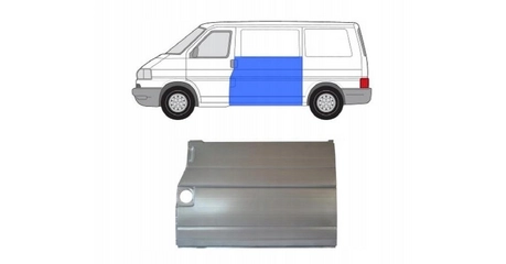 Панель кузова лев боковая 95 cm к окну VW T4 90-03 Дания
