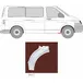 Арка крыла передн прав задн частьVW: Transporter (T5) 11.03-