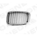 Решетка радиатора лев BMW: 3 (E46) 98-01 (хром/чёрн) (седан)