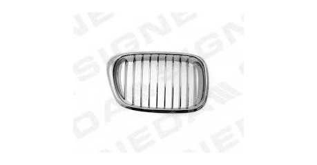 BMW-5 (E-39) 00 - 03  Решетка рад-ра хром М5 R