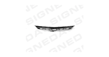Chevrolet Malibu  16-19 Решетка радиатора. ( с хром.рамк.черный мат.)