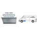 VW LT 96-06 Панель пер. Дв. Ниж. Часть L 30см (Польша)