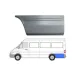 VW LT 96-06 Задняя часть зад. арки L ( дл.база/2900см)