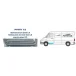 VW LT 96-06 Дно передней  двери L ( Польша )
