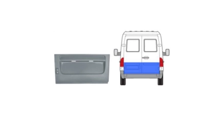 VW LT 96-06 Панель зад. Дв. высокая L 50cm. ( Польша )