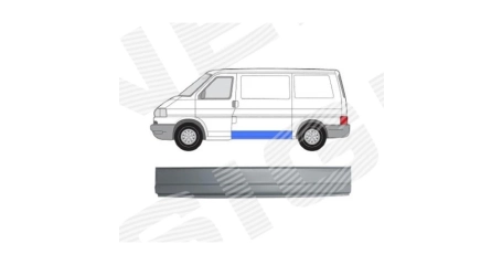 VW Transporter T4 90-96 Панель бок. L 24 см (Польша)