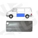 VW Transporter T4 90-96 Панель бок. L высокая 60 см