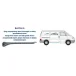 VW Transporter T4 90-96 Внутренний порог разд. дверь с направляющей ролика( Польша )