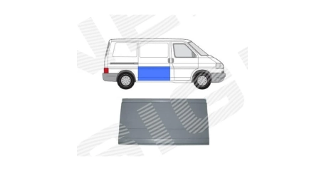 VW Transporter T4 90-96 Панель бок. Двери. Высокая 61 см ( Польша)