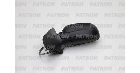 Зеркало наружное в сборе лев, мех, асферич, грунт, больш VW: POLO III - 99-01