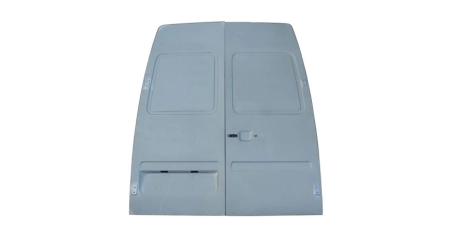 VW LT 96-06 Дверь задняя R высок. комплект. ( Польша )