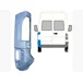 VW LT 96-06 Задний угол под фонарь 1/2 высокий  L