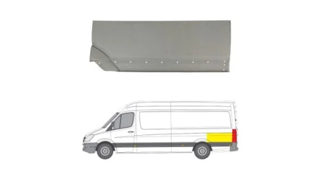 Crafter 06-18 Задняя верхняя.часть зад. арки L Long- 4300mm.