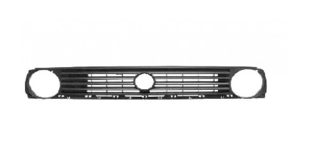 Решетка радиатора VW: GOLF/JETTA 83-92 (под 2 круглые фары)