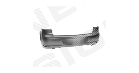 VW Golf VI 09-13 Бампер задний без отв п/датч.