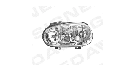 VW Golf IV 97-04 Фара с противотуманкой L