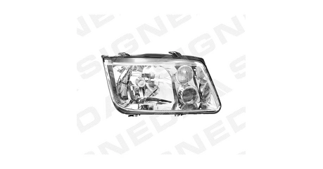 VW BORA 98 ->  Фара R c пр/тум.