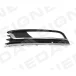VW Passat (B7)  11-14  Решетка в бампер (L)(с отв.хром.молдинг)